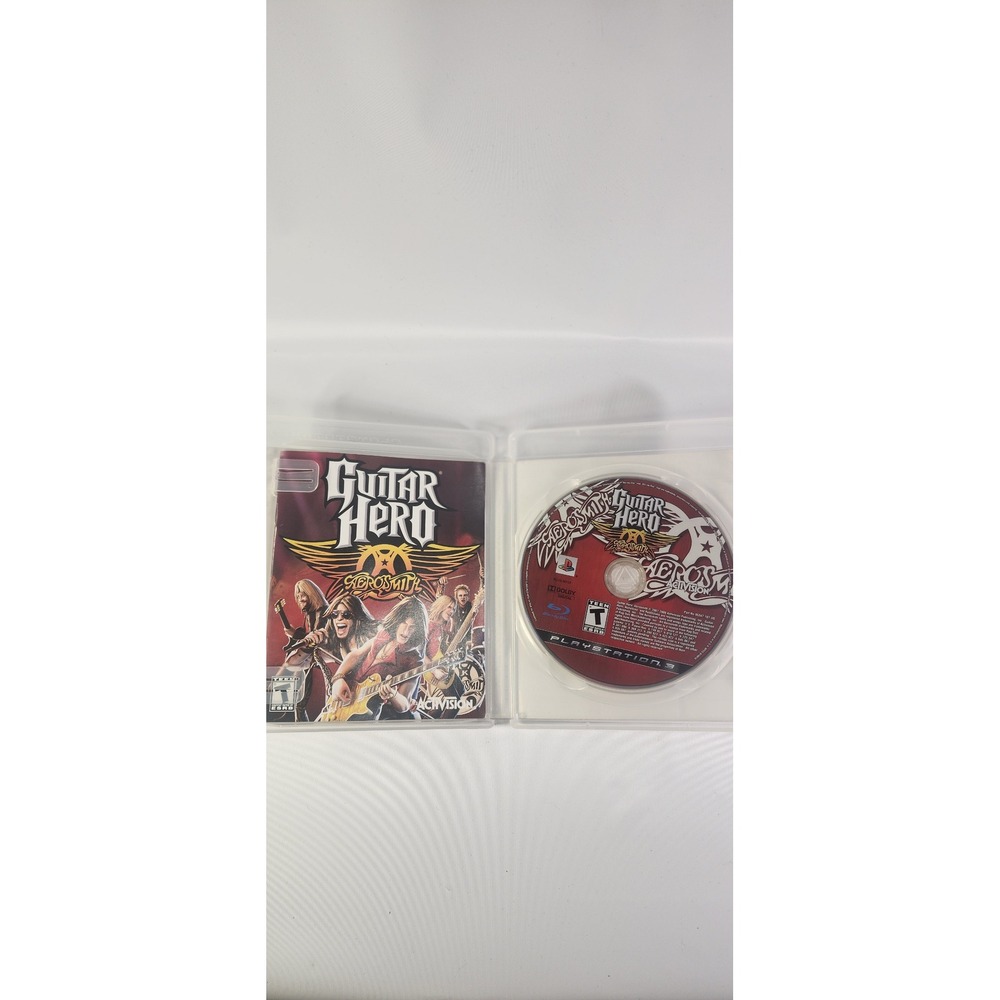 Guitar Hero Aerosmith Sony PlayStation 3 PS3 Game CIB Tested Rhythm Rock Band - Picture 3 of 4